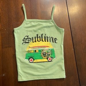 Sublime tank top size xs